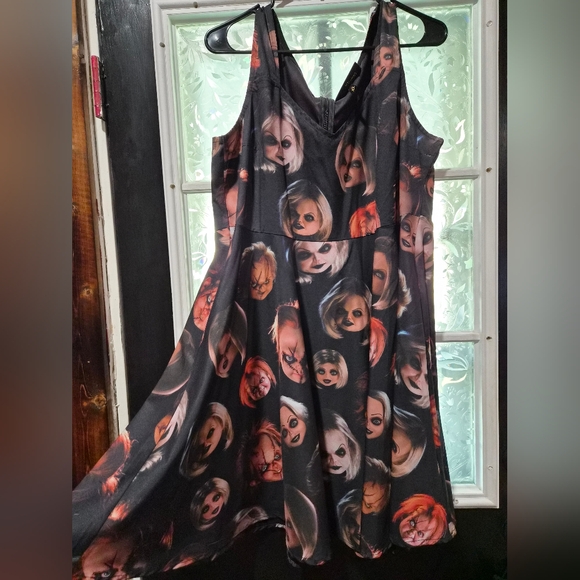 Chucky And Tiffany Skater Dress - Picture 2 of 5